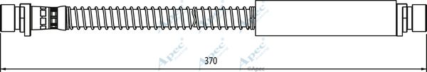 APEC BRAKING Тормозной шланг HOS4142